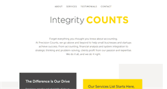 Desktop Screenshot of precisioncounts.com